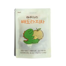 국내산 아이누리 아기 배도라지차 도라지차 티백, 1.5g, 20개입, 5개