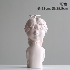 쉬즈천사 도장거실장 북유럽풍 칸 장식품 독창적 가볍게 사치한 실내 술장 INS 심플 모델하우스 소프트 웨어, 핑크