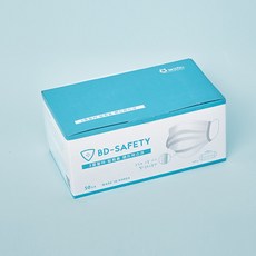 [BD-SAFETY] 보따리 국내산 MB필터 비말차단 덴탈마스크 흰색