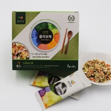 [웰건] 야채잡곡 12가지야채들의콜라보 5가지칼라푸드 조합완성 영양잡곡 콜라보채단품, 콜라보채야채잡곡, 7g*10봉