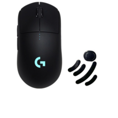 로지텍 G PRO 게이밍 무선 마우스 M-R0070 + 마우스 피트, M-R0070(마우스), 블랙