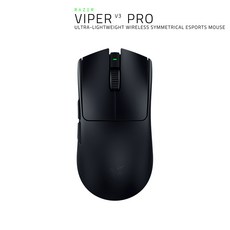 [레이저코리아] 바이퍼 V3 프로 블랙 웨이코스정품 RAZER Viper V3 Pro BLACK 무선 게이밍 마우스 동글 포함