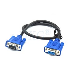 rgbtohdmi VGA D-Sub 짧은 비디오 케이블 코드 수-수 M/F 25cm 모니터용 HD15 핀 10 인치, 04 3m, 04 3m