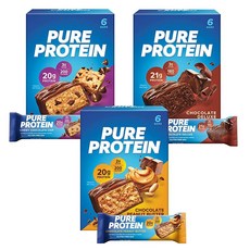 Pure Protein 프로틴바 바라이어티 팩 18개입, 12 Count, 1개