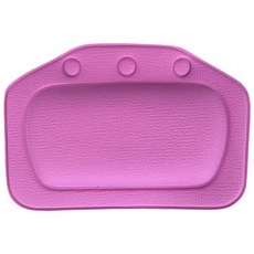 목욕베개 목베개 반신욕기 반신욕 낮은베개 홈욕조 베개 목욕 액세서리 PVC 흡입 컵 부드러운 머리 받침 21, 1개, 03 보라색
