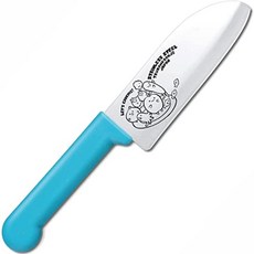 Nagao Tsubame Sanjo 어린이 주방 나이프 블레이드 115mm 블루 하이 카본 스테인리스 스틸 일본에서 만든, 단품, 1개