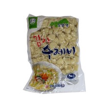 송학 감자수제비 2kg, 1개