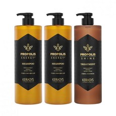 케라시스 프로폴리스 샴푸1 000ml x 2 &트리트먼트1 000ml x 1