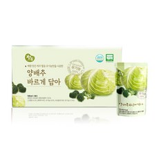 참든 유기농 양배추즙 유기농 양배추 브로콜리 양배추 바르게 담아 100ml, 30개