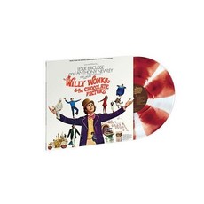 WILLY WONKA & THE CHOCOLATE FACTORY VINYL NEW! LIMITED CANDY RED WHITE LP!