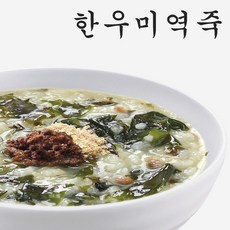 서울마님죽 한우 미역죽 아침식사대용 영양 간편죽 로뎀푸드, 6개, 500g