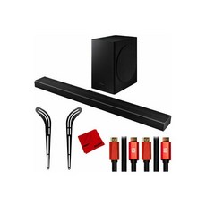 [미국] 914172 Samsung HW-Q60T 5.1ch 3D Soundbar with DTS Virtual:X and Mounting Bracket Bundle