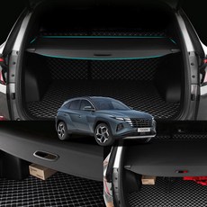 튜모 투싼 NX4 튜닝 트렁크 가림막 용품 카본 러기지 스크린