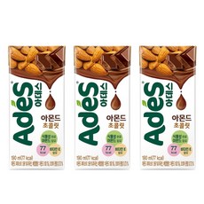 코카콜라 아데스 아몬드 초코 190ml 24개