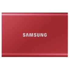 삼성전자 공식인증 포터블 T7 외장 SSD 1TB 블루/레드/그레이 MU-PC1T0 정품, 레드