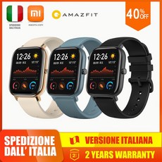 Xiaomi Huami Amazfit GTS 스마트 시계 1.6 인치 AMOLED 5ATM 화면 방수 Smartwatch 14 일 Suqare 배터리 디스플레이|스마트 시계|, 단일(A2), 회색(A2)
