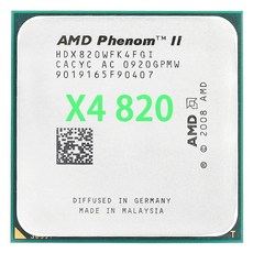 메인보드 CPU 마더보드 AMD Phenom II X4 820 ( 2.8GHz 쿼드코어 CPU 프로세서 HDX820WFK4FGI 소켓 AM3), 없음, 한개옵션0