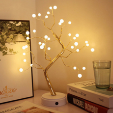 힐링타임 감성가득 LED 나무등_인테리어 소품