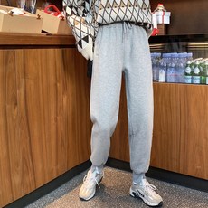 오소 주니어배기바지 사이트 레드 추동 충돌 컬러 더플 트레이닝 조거 팬츠 여 블랙