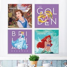 바보사랑 DIY 디즈니 프린세스 그리기 시리즈 아이러브페인팅.아이러브페인팅, 02드림빅프린세스_벨