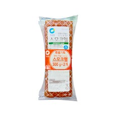 [냉장] 청정원 양파마늘 스모크햄 기획 300g+300g, 2개