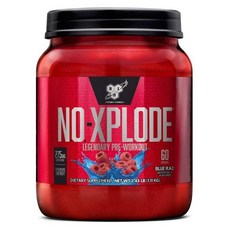 BSN 노 익스플로드 3.0 60서빙 2.45lb 1.11kg [무료배송 맛선택가능], 1개, 블루레즈베리