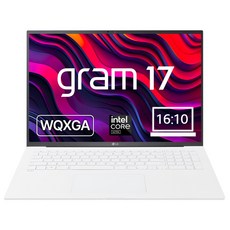 LG전자 2024 그램 17 코어Ultra5 인텔 14세대, 스노우 화이트, 512GB, 40GB, WIN11 Home, 17Z90SU-GR56K