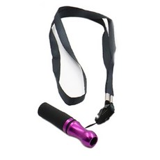 1 pçs de aço inoxidável hookah bocal com pendurar corda cinta boca dicas shisha chicha cigarro acess, ROXO