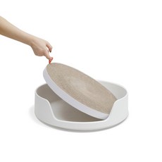 성 냄새 쓰레기통 방지 누출 변기 모래 서랍 큰 반폐쇄 고양이 조합, Cat nest, 1개