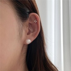 오로라진주귀걸이