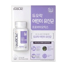 듀오락 키즈 유산균 750mg*100정, 100정, 1개