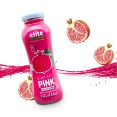 엘리트 유기농 NFC 100% 핑크 석류 착즙주스 200ml 6병