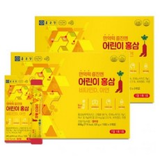 종근당 면역력 증진엔 어린이 홍삼 비타민D 아연 젤리 2g x 30포 2세트, 60g, 2개