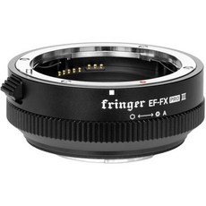 Fringer 프링거 EF-FX PRO III 후지 오토 포칼 마운트 어댑터 내장 전자 조리개 자동 호환 후지필름 X-마운트 X-T5 X-Pro3 X-T30II X-T4 XH2S