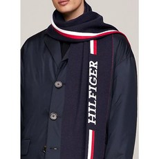 TOMMY HILFIGER MONOTYPE SCARF AM0AM12058DW6 Space Blue
