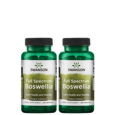 미국 Swanson 고함량 보스웰리아 800mg 60캡슐 x 2통 (보스웰리아 효능)