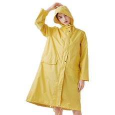 예쁜여성레인코트