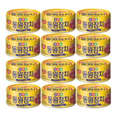 건강에 좋은 동원 DHA참치 150g X 12캔, 12개