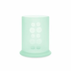 Olababy 실리콘 트레이닝 컵 | 아기용 물 음료 만 6개월 이상 유아부터 12-18개월 유아 아동용 빨대컵 및 빨대가 있는 스무디 컵으로 전환 아기 LED 이유식 용품 선물, 같이