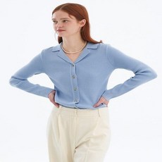 올리브데올리브 (OK4SCD170) 카라 V넥 니트 가디건 OLIVE DES 84292