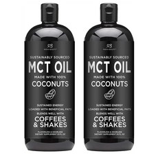 Radha Beauty 라다 뷰티 코코넛 MCT 오일 커피 앤 쉐이크 907g 2팩, 907ml, 2개