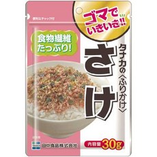 田中食品 일본직구 다나카 식품 고마 이키 연어 후리카케 30g x 10개, 상세참조