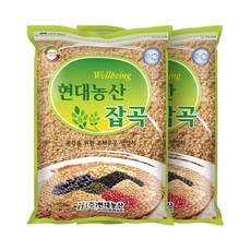 현대농산 국산 현미 4kg (2kgx2봉), 2개