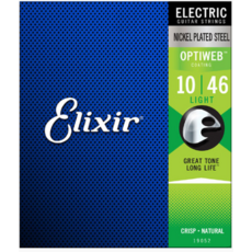 엘릭서 옵티웹 일렉기타줄세트 Elixir Optiweb 라이트 19052