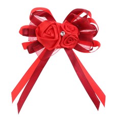 STK Boutonniere 코사지 신랑 코사지 로즈 라인 석 코사지