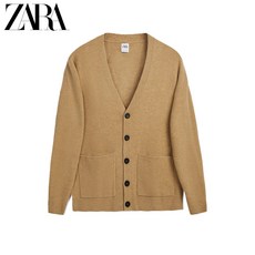해외 zara 2020 남성 니트 가디건 0007730-27015