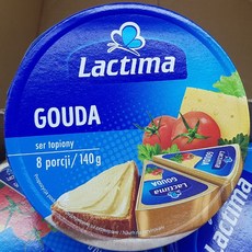 Lactima 락티마 고다 포션 치즈 140g (폴란드)