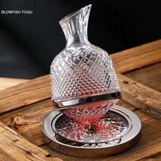 BLOWFISH FUGU 디켄터/와인 에어레이터 디켄딩 디켄터 푸어러/와인 디켄터 +랜덤 사은품, 1500ML, 1개