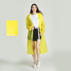베로시타 다회용 고급 EVA 성인용 우비 레인코트
