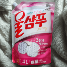 울샴푸 애경 오리지널 리필 중성세제 1.8L 3개 묶음, 1개, 1.4L